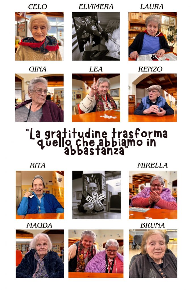 Personale e residenti della CRA Villa I Tulipani