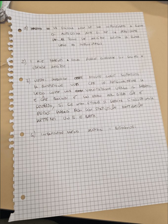 Il primo nella classe